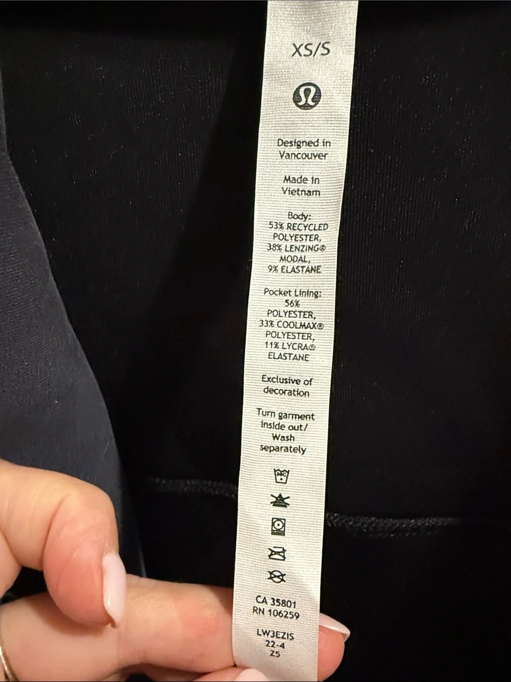 lululemon athletica Gray Draped Trench Coat with Tie Belt